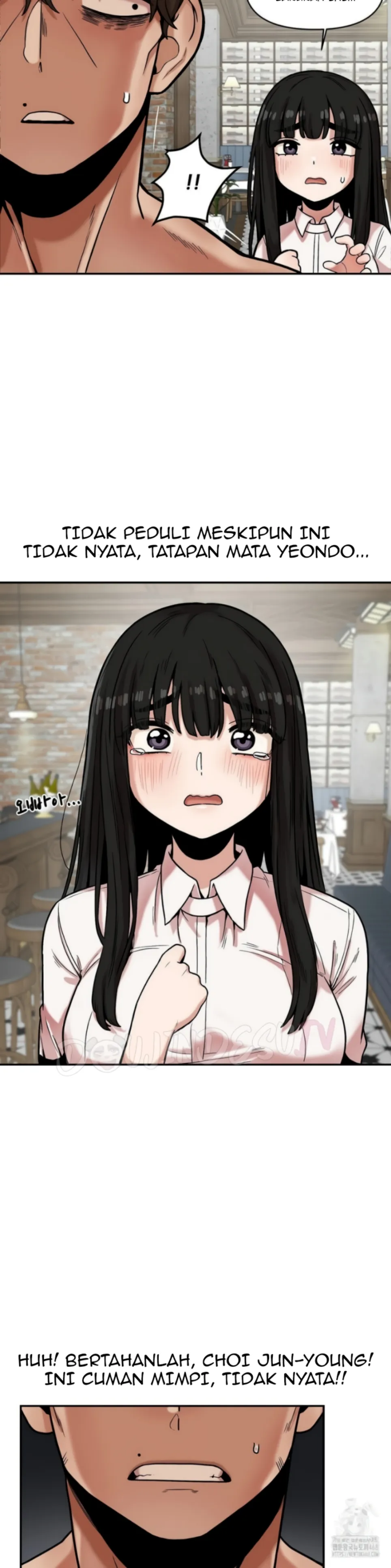 Ciuman Tak Terlihat Chapter 14 page 18