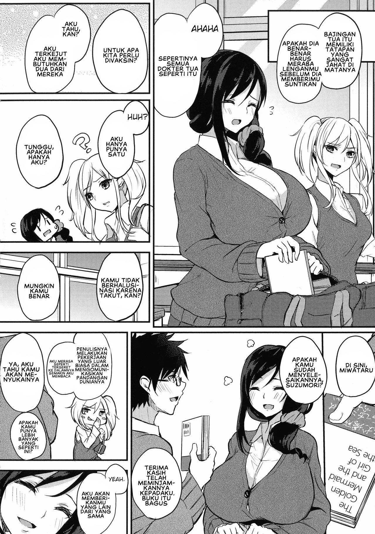 Saat Kedinginan Ayah Menghangatkanku Chapter 03 page 1