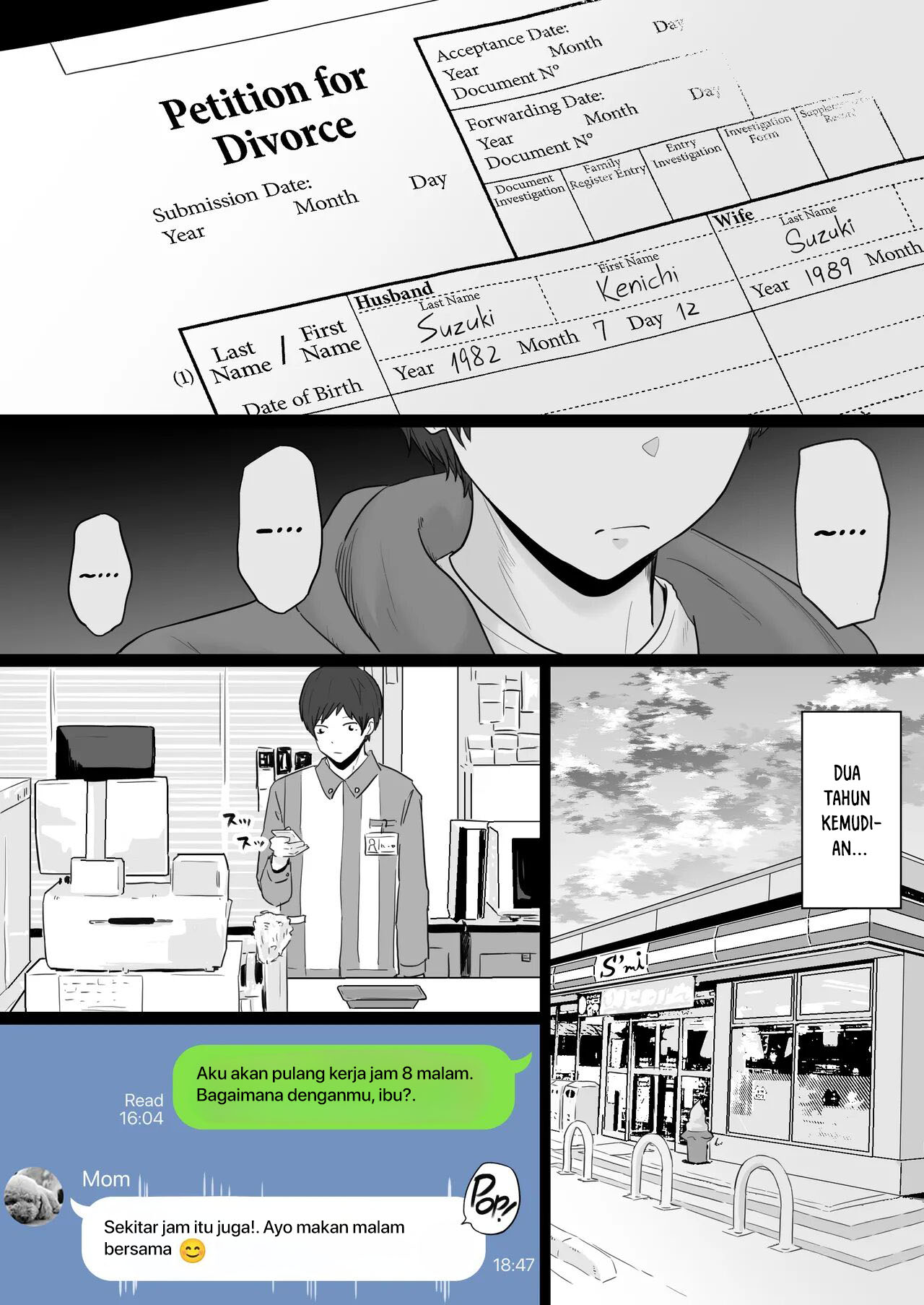 Selingkuh Dengan Yakuza Chapter 01 page 5