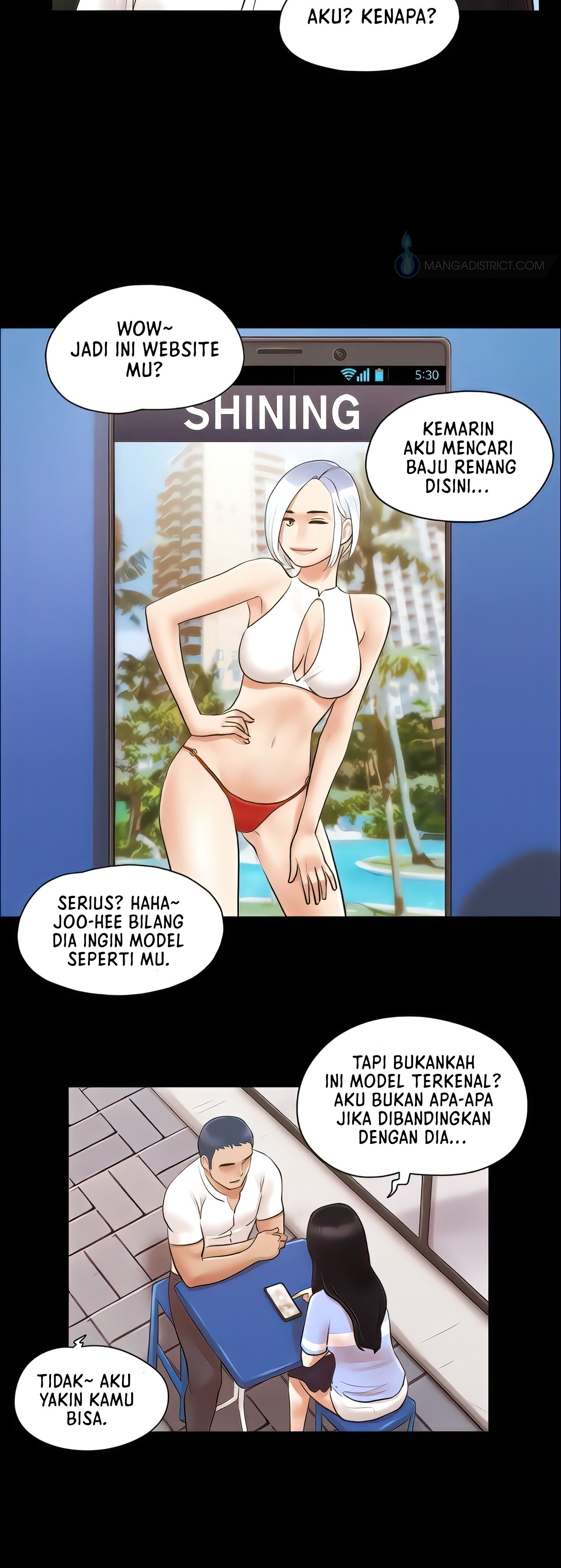 Semuanya Sudah Disetujui Tanpa Sensor Chapter 15 page 8
