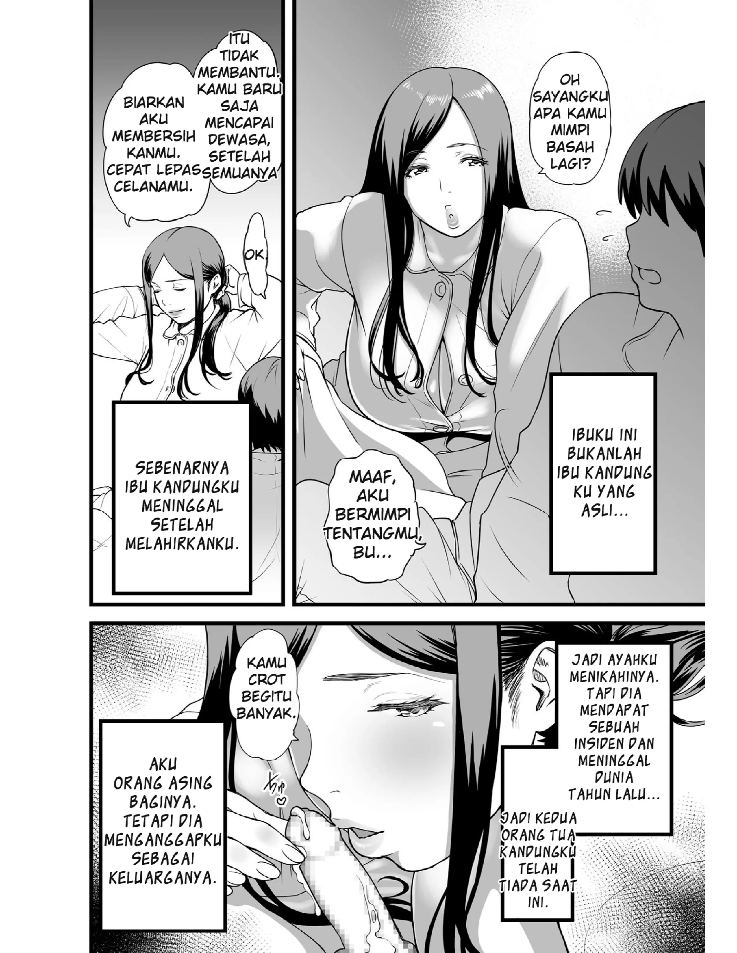 Tinggal bersama Ibu Mertua Tiriku Chapter 1 page 9