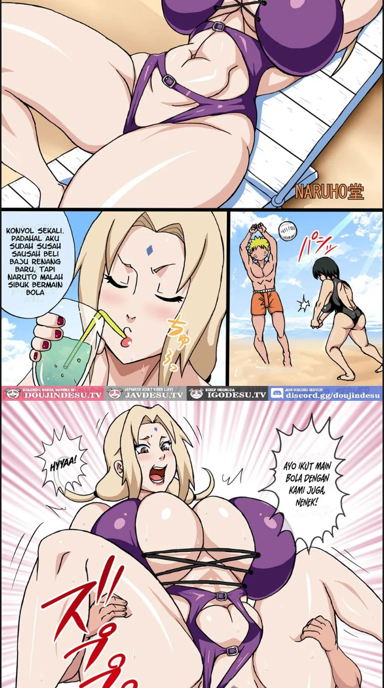 Tsunade Cabul Berenang Chapter 02 page 1
